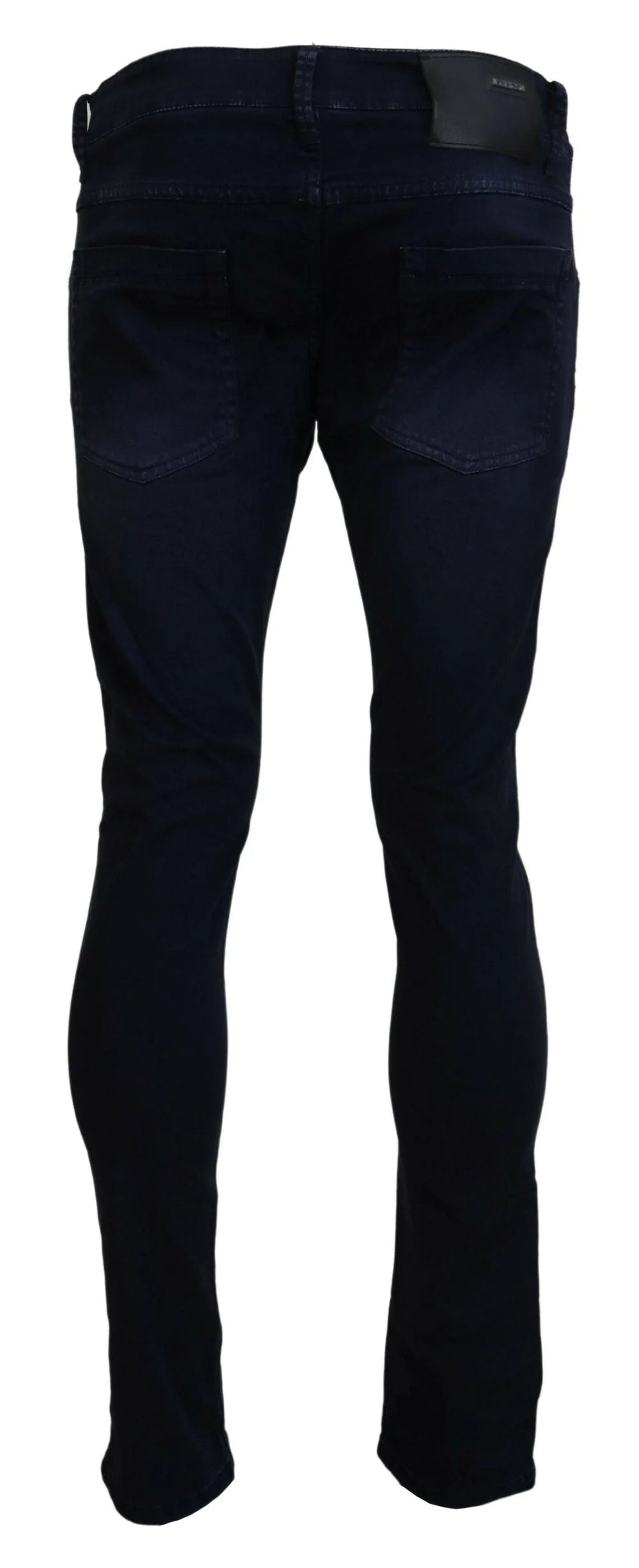 Acht Blue Cotton Tapered Slim Fit Men Casual Denim Jeans - IT46 | M - Jeans