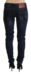 Acht Blue Low Waist Slim Fit Women Denim Jeans - W26 - Jeans