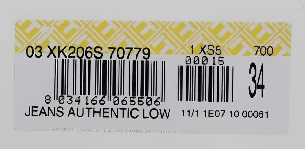 Acht Blue Wash Cotton Regular Straight Fit Jeans - W34 - Jeans