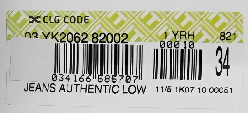 Acht Gray Cotton Regular Low Fit Jeans - W34 - Jeans