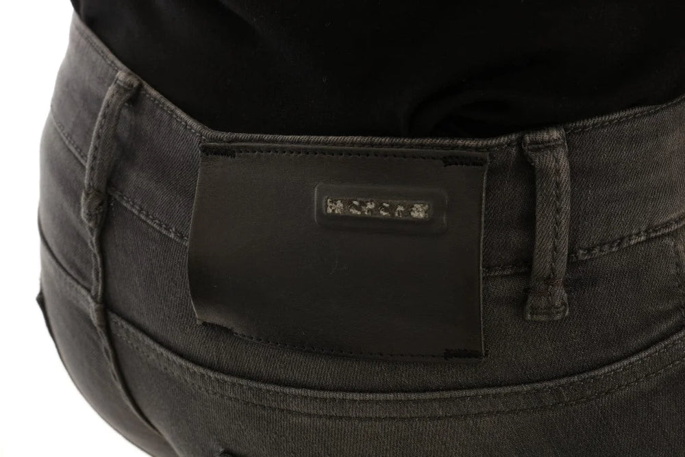 Acht Gray Cotton Slim Fit Denim Jeans - W26 - Jeans