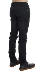 Acht Gray Cotton Stretch Slim Fit Jeans - W34 - Jeans