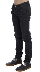 Acht Gray Cotton Stretch Slim Fit Jeans - W34 - Jeans