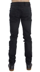 Acht Gray Cotton Stretch Slim Fit Jeans - W34 - Jeans