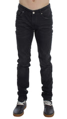 Acht Gray Cotton Stretch Slim Fit Jeans - W34 - Jeans