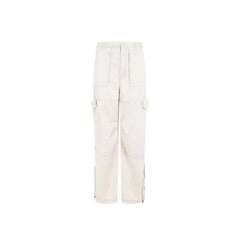 Acne Studios Beige Polyester Cargo Pants - 48 | M