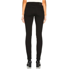 Acne Studios Black Cotton Skinny Jeans - W29