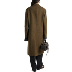Acne Studios Brown Fibers Coat - 42