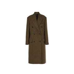 Acne Studios Brown Fibers Coat - 42