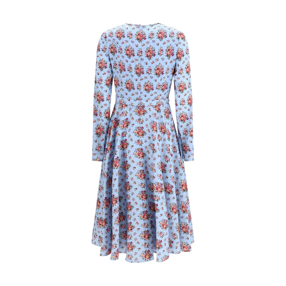 Dolce & Gabbana Multicolor Cotton Casual Dress - IT40 | M