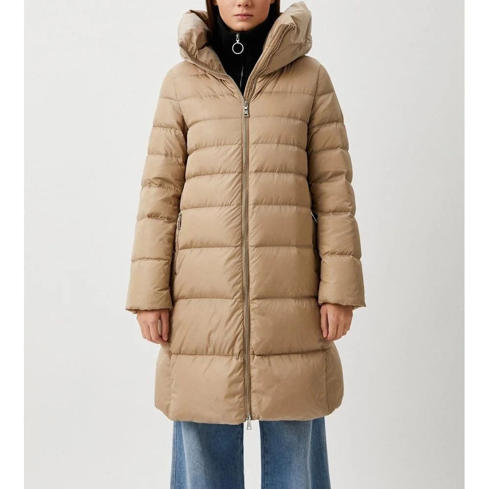 Add Beige Polyamide Jackets & Coat - Puffer Jackets