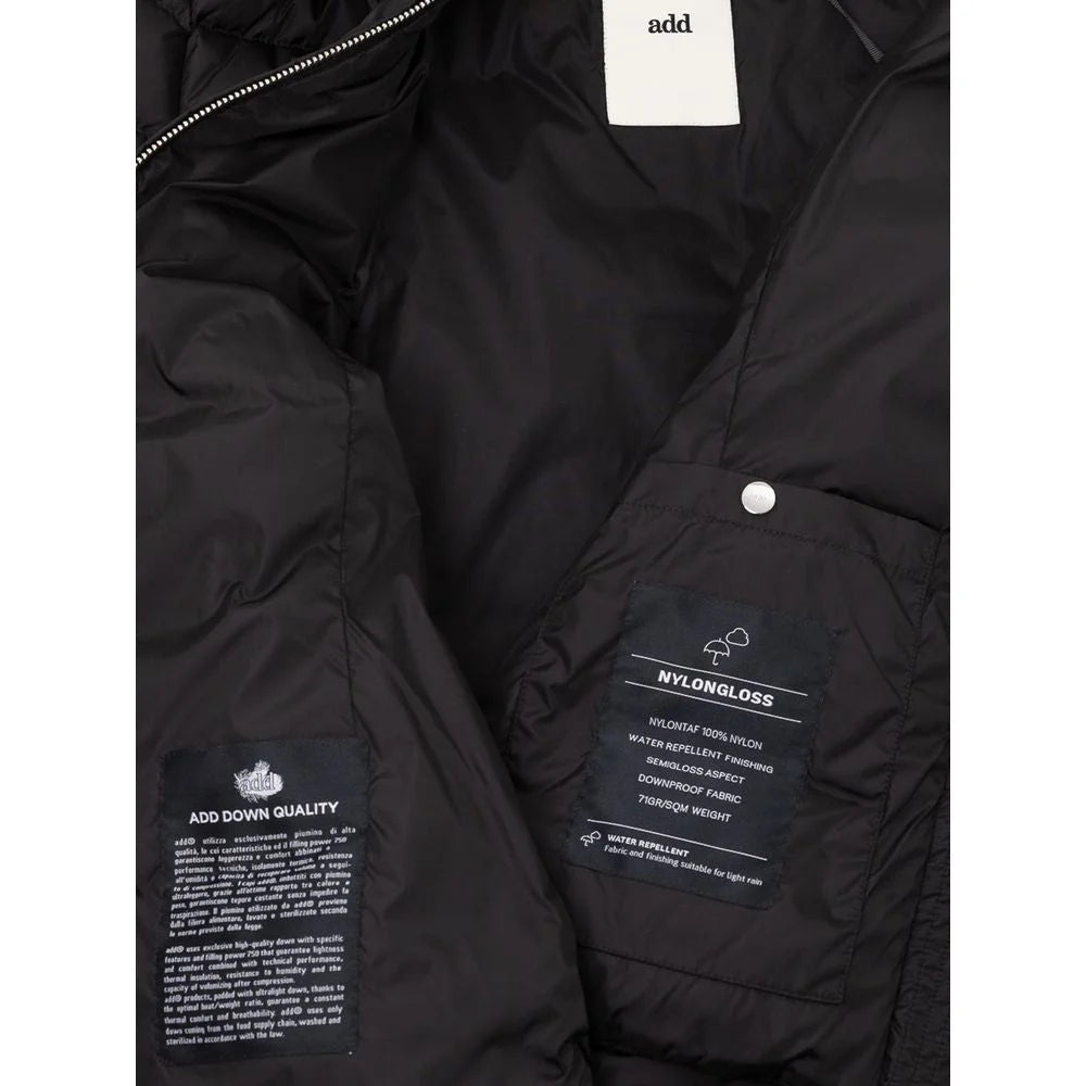 Add Black Polyamide Jackets & Coat - Puffer Jackets