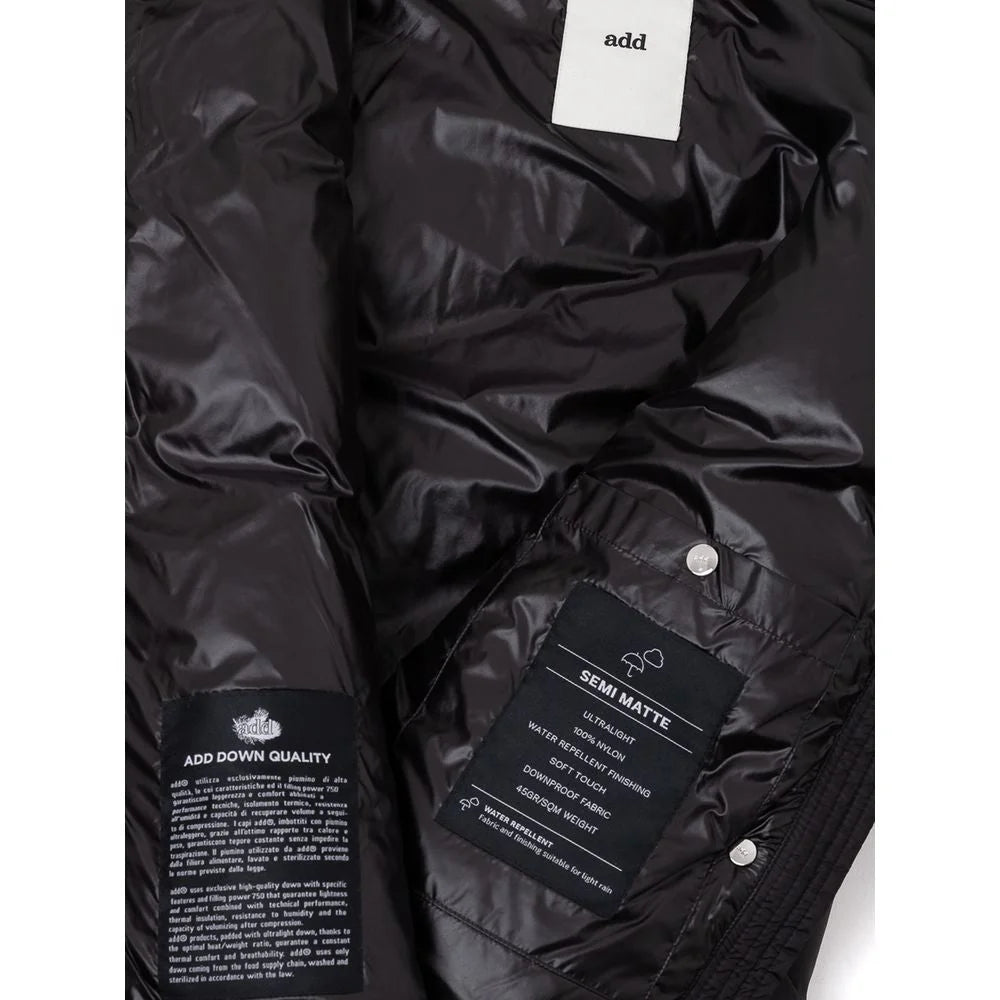 Add Black Polyamide Jackets & Coat - Puffer Jackets
