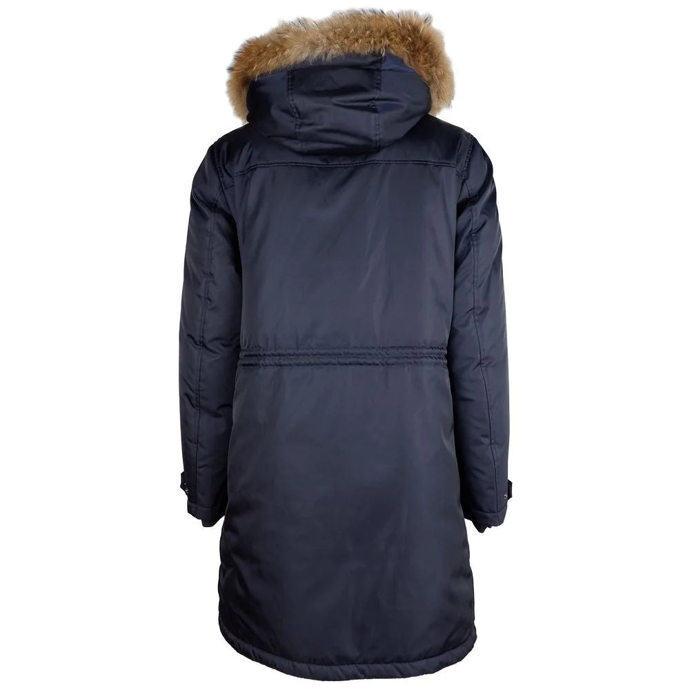 Add Blue Nylon Men’s Jacket - IT50 | L - Parkas