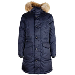 Add Blue Nylon Men’s Jacket - IT50 | L - Parkas