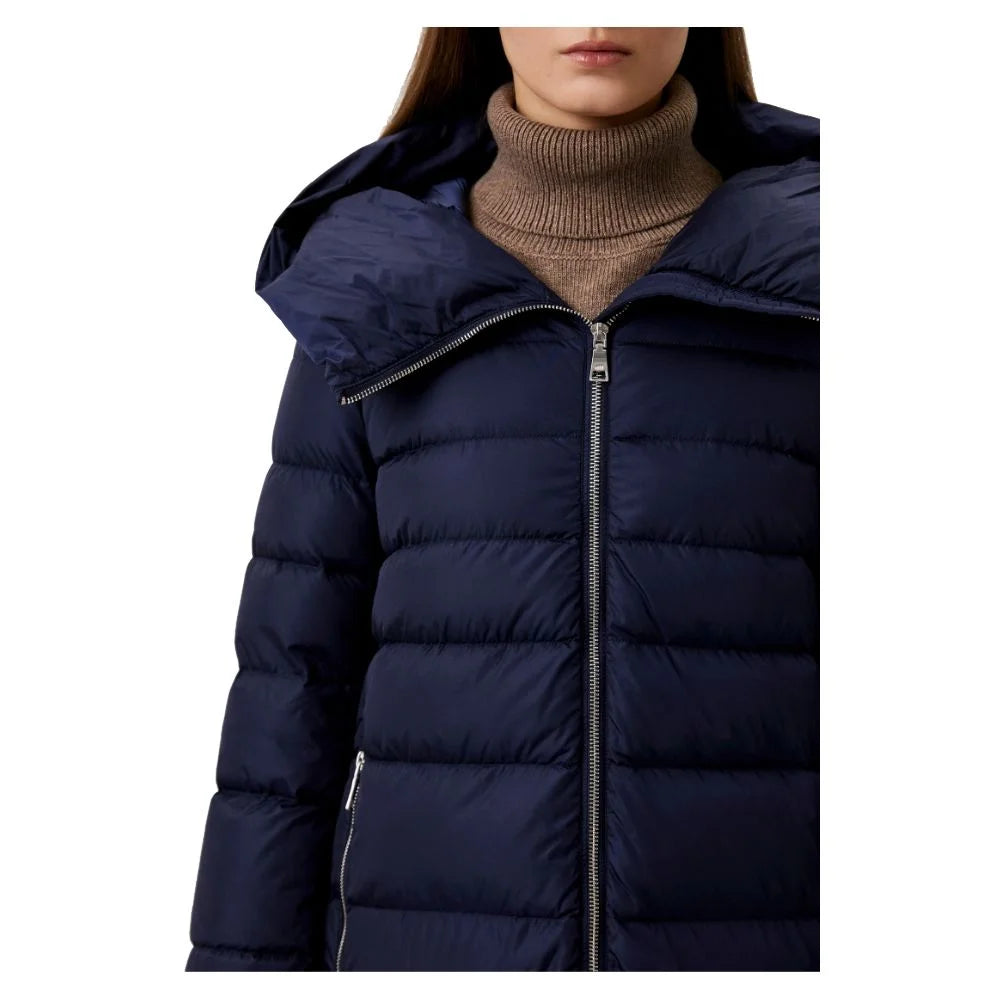 Add Blue Nylon Women Jacket - IT42|M - Puffer Jackets