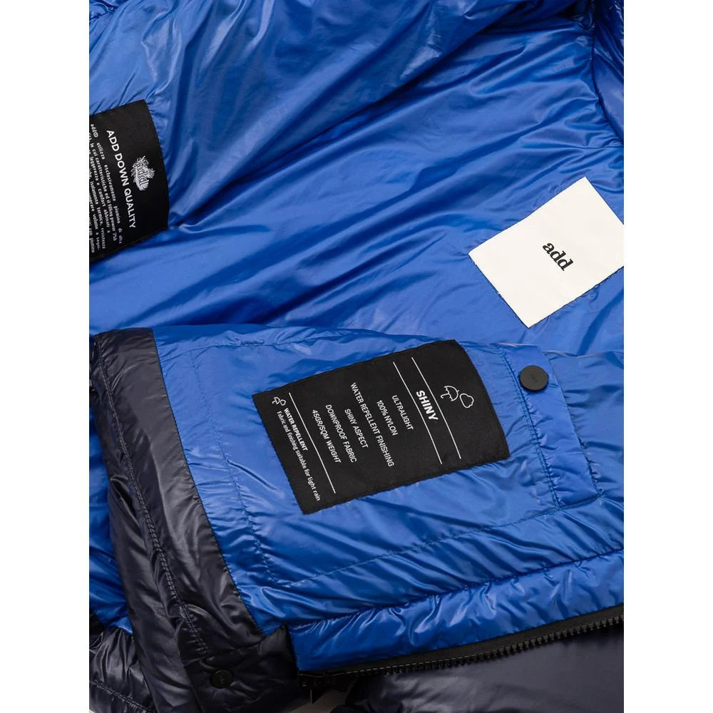 Add Blue Polyamide Jackets & Coat - Puffer Jackets