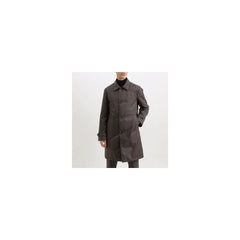 Add Brown Polyester Men’s Trench Jacket - IT50 | L - Trench Coats