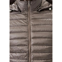 Add Gray Polyamide Men Jacket