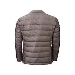 Add Gray Polyamide Men Jacket - IT50 | L - Puffer Jackets