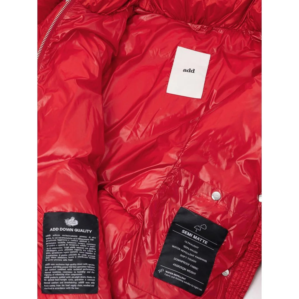 Add Red Polyamide Jackets & Coat - Puffer Jackets