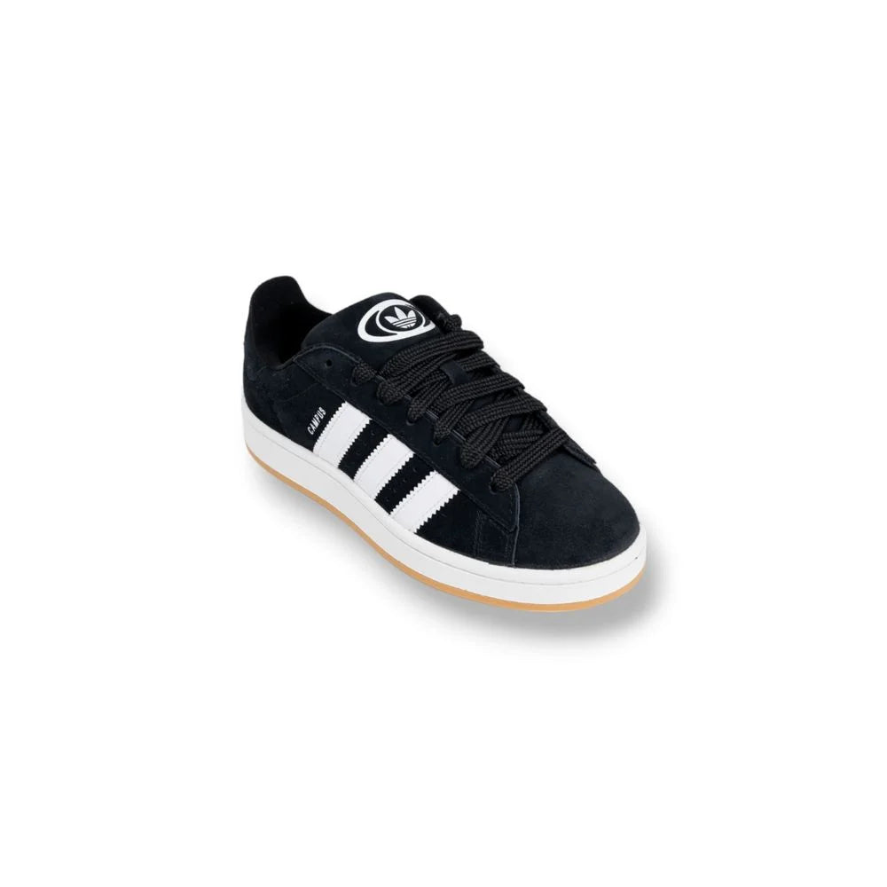 Adidas Black Leather Sneaker - Sneakers