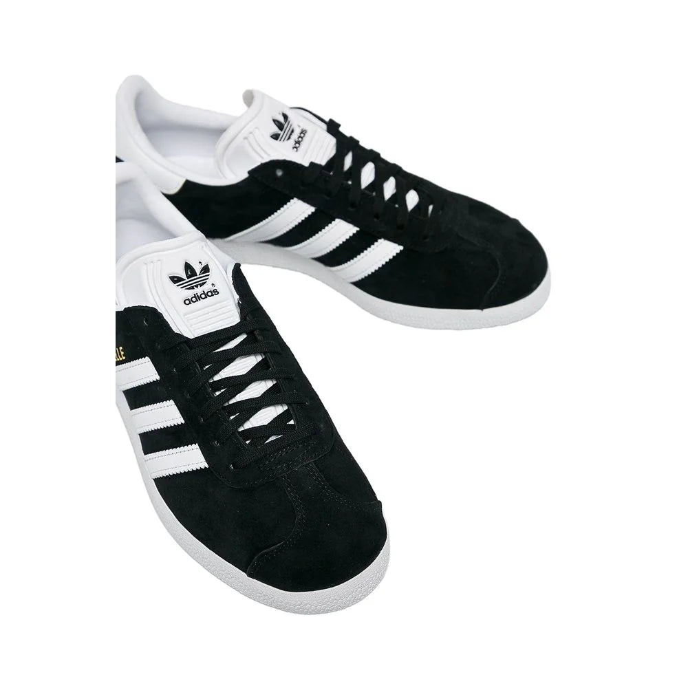 Adidas Black Leather Sneaker - Sneakers