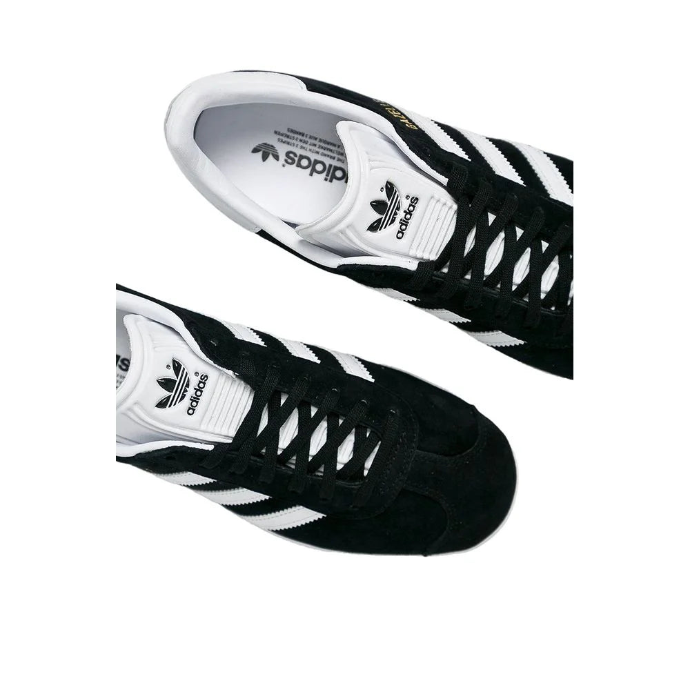 Adidas Black Leather Sneaker - Sneakers