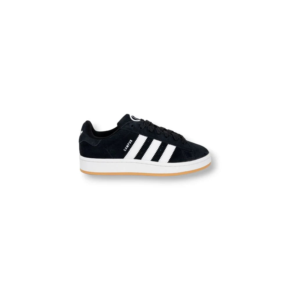 Adidas Black Leather Sneaker - Sneakers