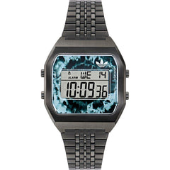 Adidas Black Stainless Steel Digital Watch