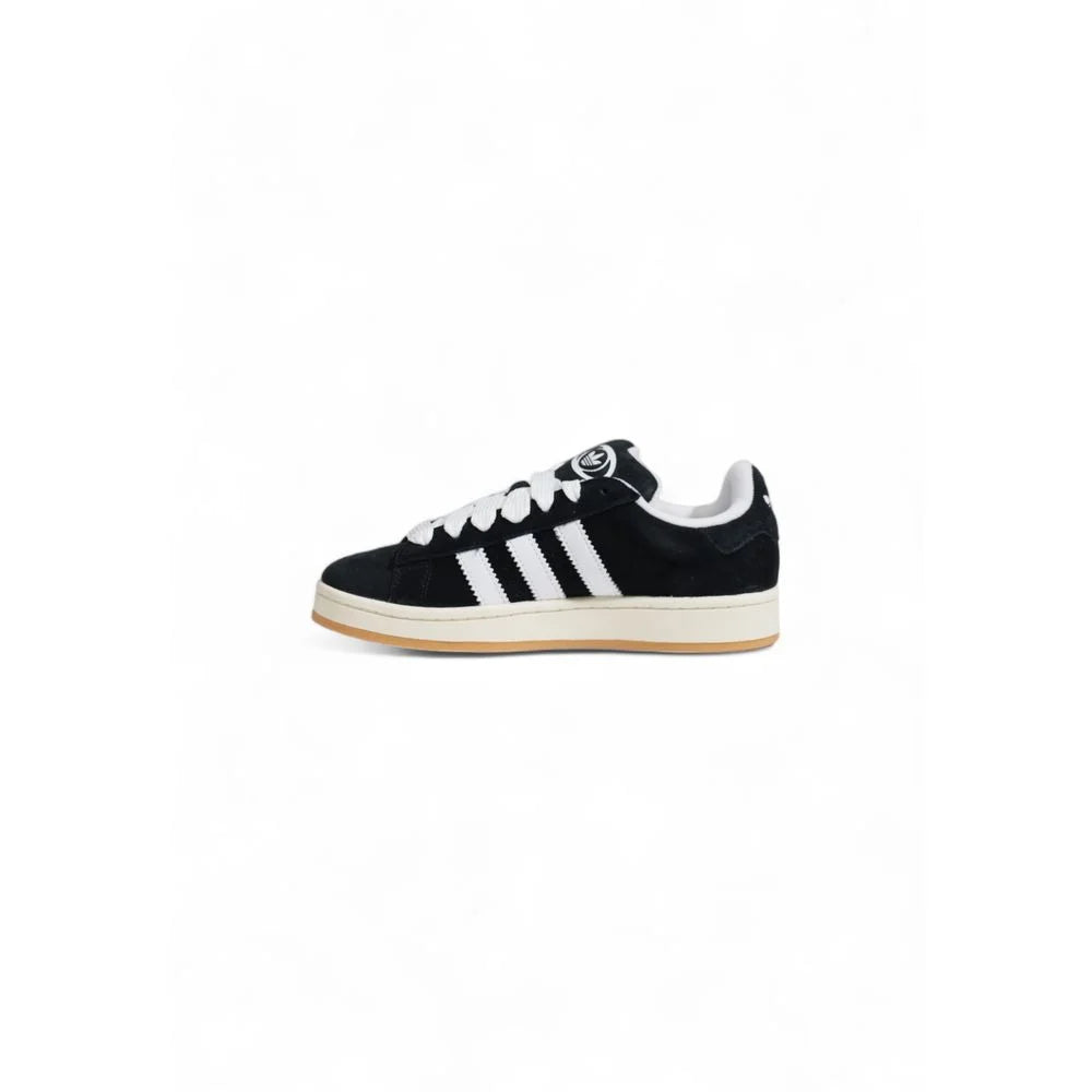 Adidas Black Suede Leather Sneaker - Sneakers