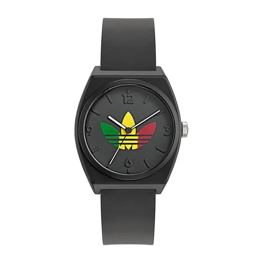 Adidas Black Synthetic Sport Watch