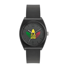Adidas Black Synthetic Sport Watch