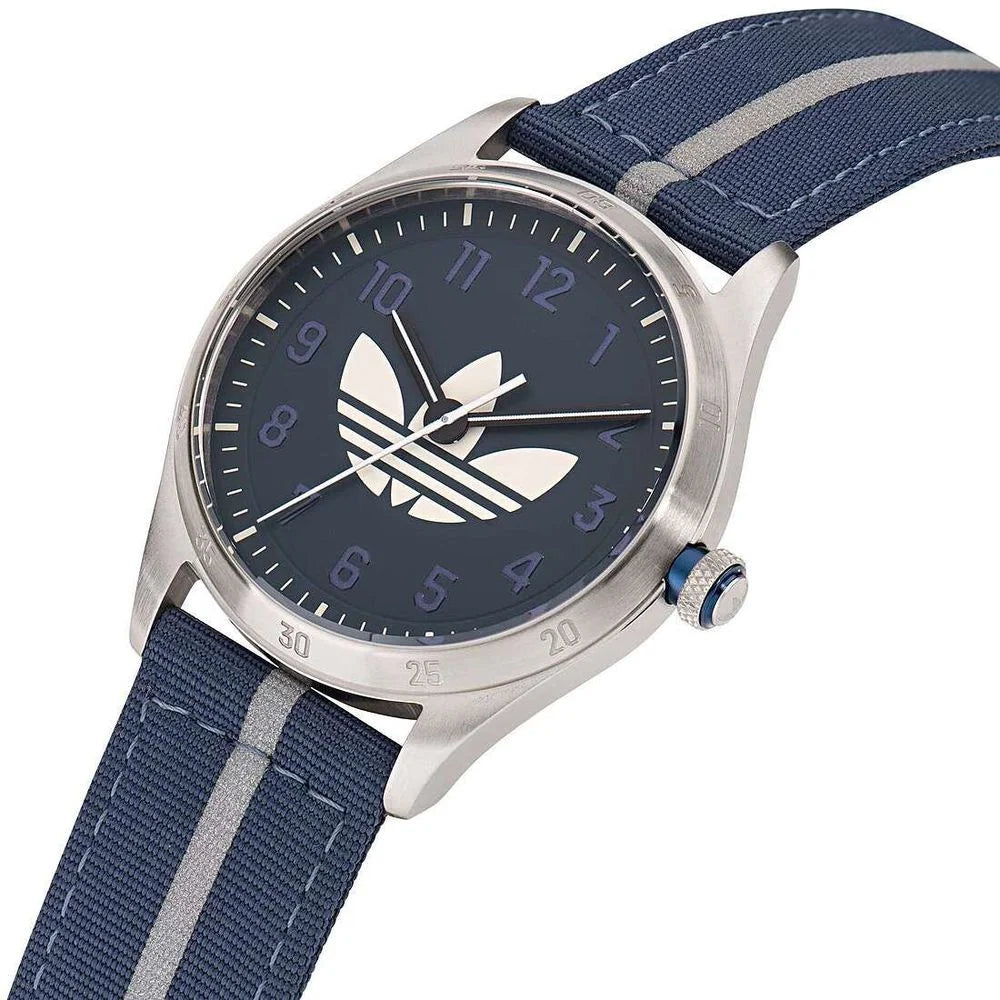 Adidas Blue Fabric Watch - Watches