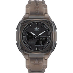 Adidas Brown Synthetic Sport Watch