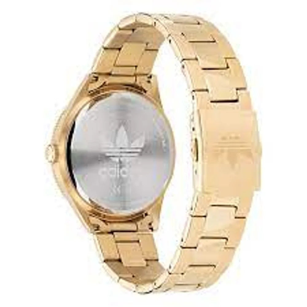 Adidas Gold Stainless Steel Watch - Watches
