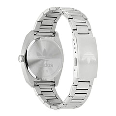 Adidas Gray Stainless Steel Watch - Watches