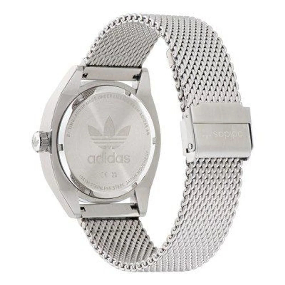 Adidas Gray Stainless Steel Watch - Watches