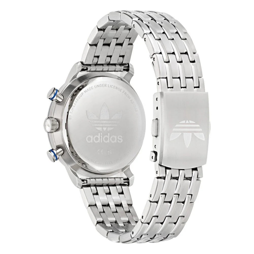 Adidas Gray Stainless Steel Watch - Watches