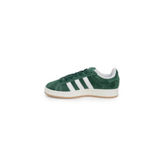 Adidas Originals Green Suede Leather Low Top Sneakers