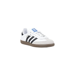 Adidas White Leather Athletic Sneakers - EU38/US8