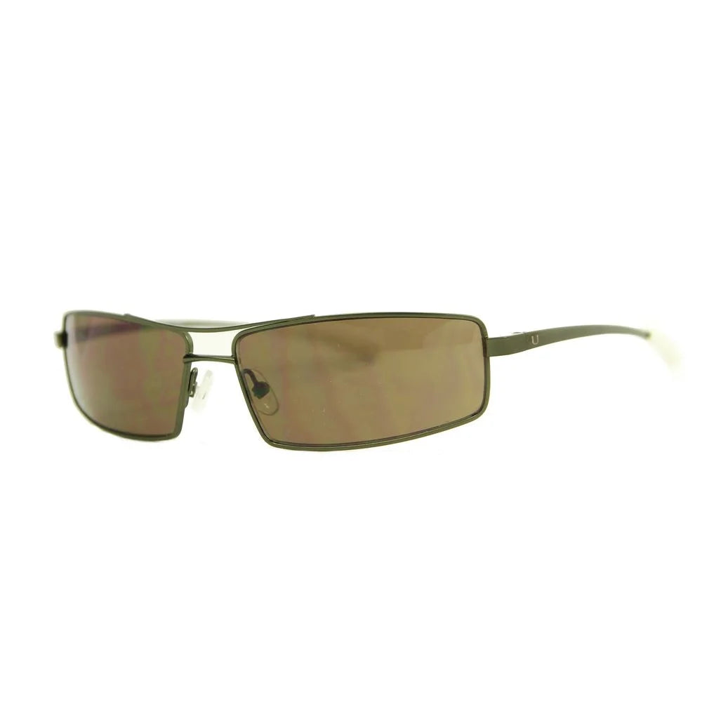 Adolfo Dominguez Green Metal Sunglasses - Sunglasses