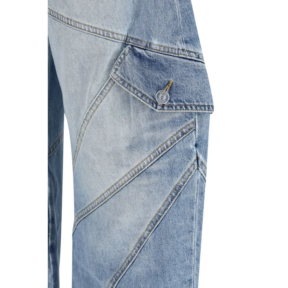 Amiri Blue Cotton Jeans Denim