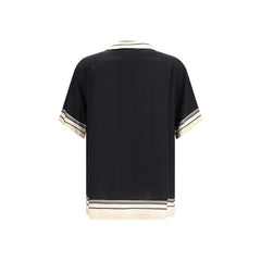 Dolce & Gabbana Multicolor Silk Pattern Shirt