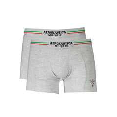 Aeronautica Militare Brown Cotton Men Boxer - XXL