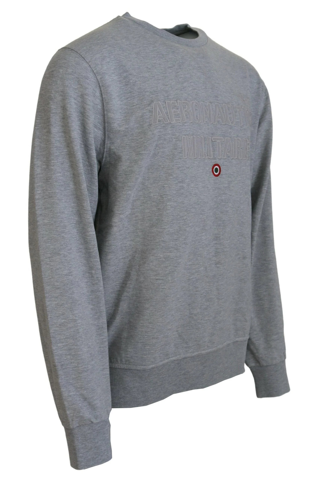 Aeronautica Militare Gray Men Pullover Sweatshirt Sweater - IT54 | XXL - Sweatshirts