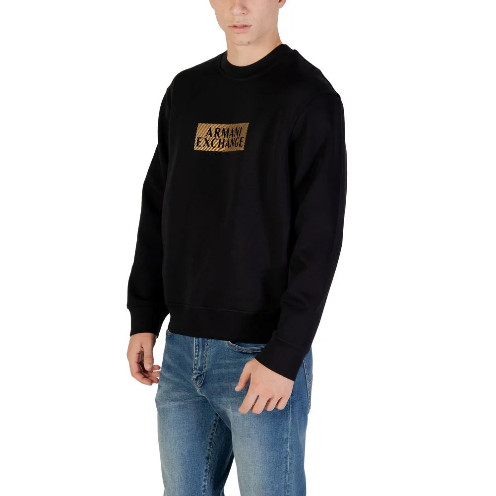 Armani Exchange Bicolor Cotton Sweatshirt - IT54 | XXL