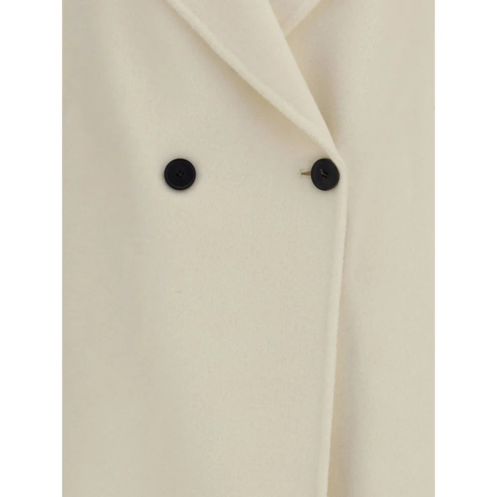 Aftercoat Double-breasted long Coat - IT42 | L - Overcoats