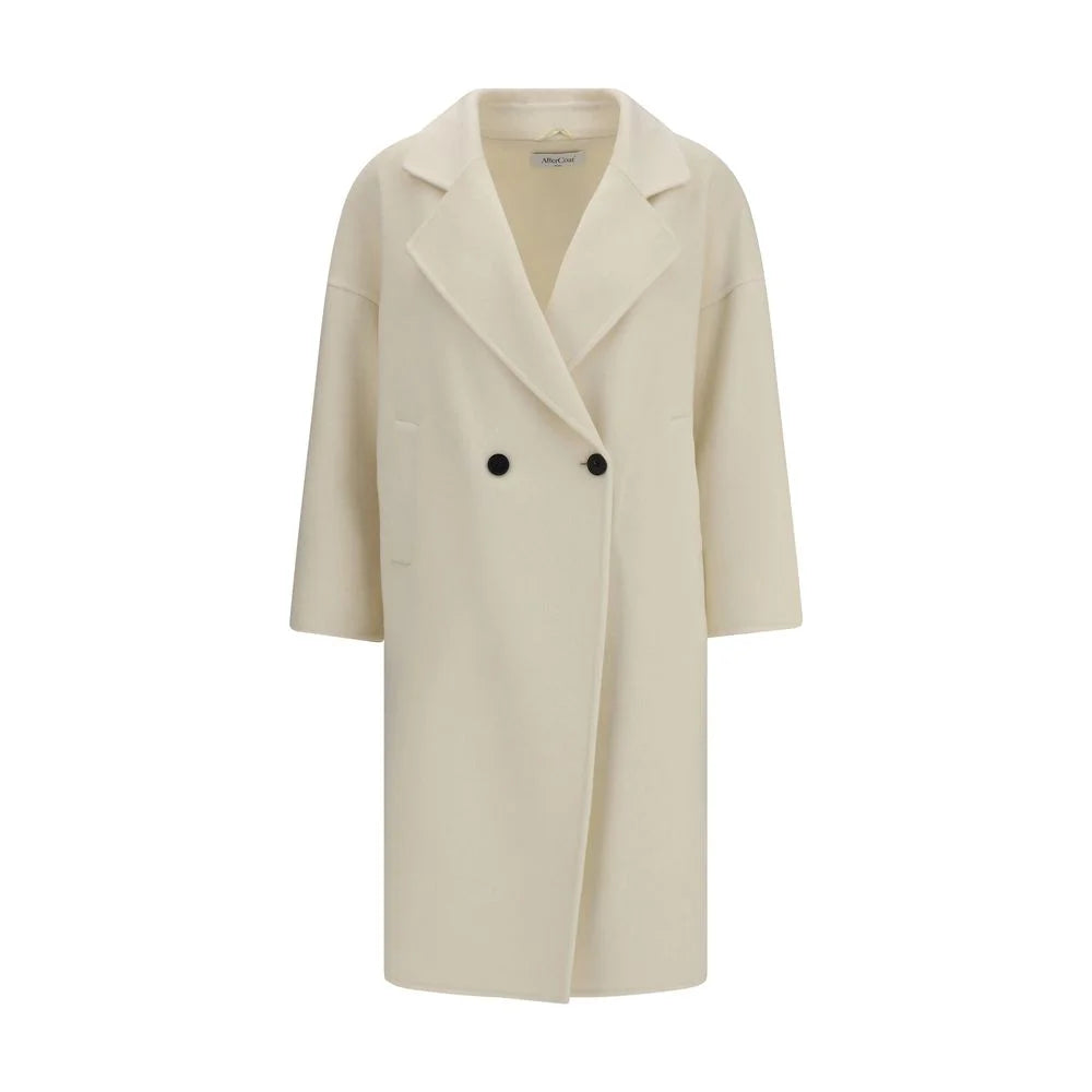 Aftercoat Double-breasted long Coat - IT42 | L - Overcoats