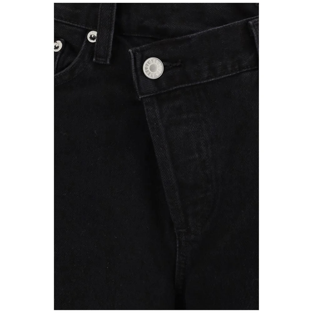 Agolde Black Cotton Jeans Denim